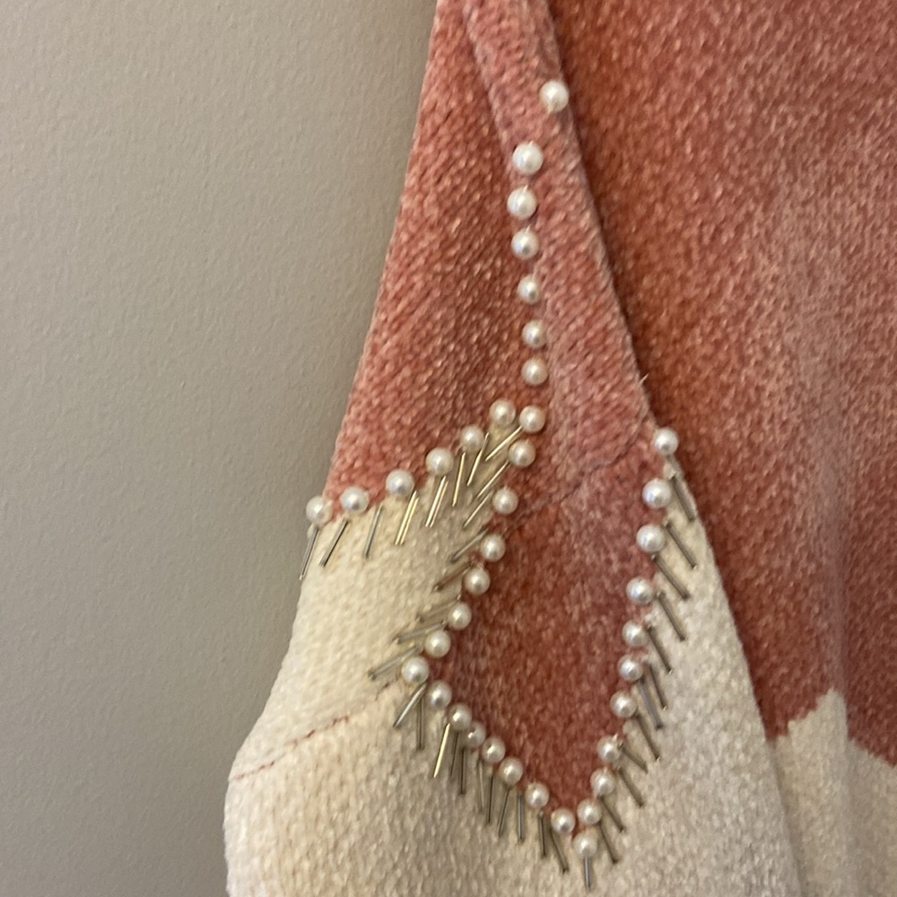 Vici Embellished Chenille Sweater Size Small - Picture 7 of 10
